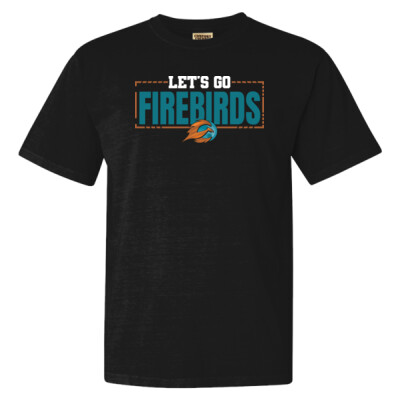 Adult Comfort Colors Heavyweight Tee - Let's Go Firebirds Thumbnail