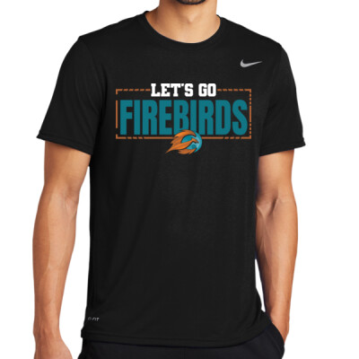 Adult Nike Team Legend Tee - Let's Go Fireirds Thumbnail